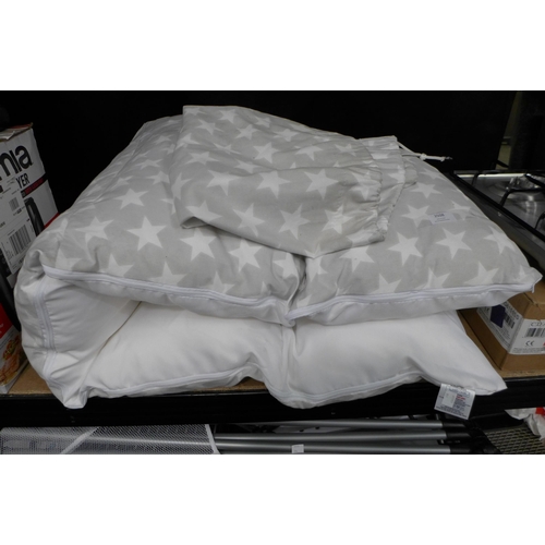 3508 - GLTC Grey Star Roll Out Child's Bed