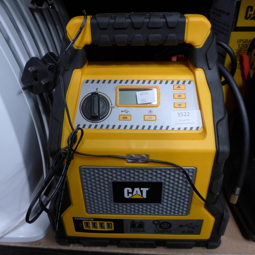 3522 - Cat Jump Starter 1200 Amp  (254-408)   * This lot is subject to vat