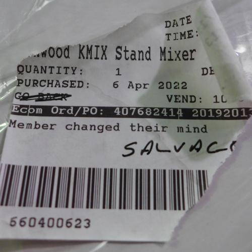 3547 - Kenwood Kmix Standmixer C - Kmx750Ac   , Original RRP £183.33 + vat           (254-248)   * This lot... 