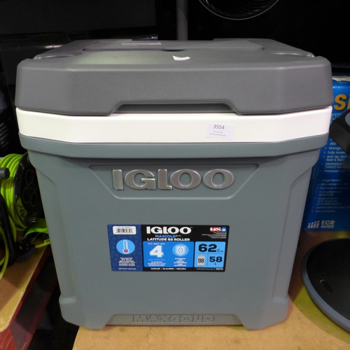 3554 - Igloo 62Qt Wheeled Cooler  Fy22    (254-252)   * This lot is subject to vat