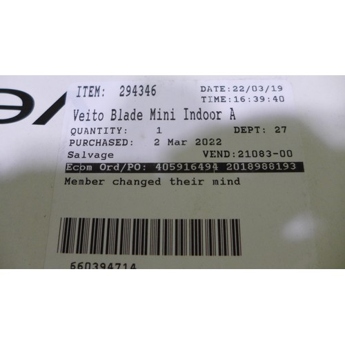 3406 - Veito Blade S2500 Silver Infrared Carbon Heater  , Original RRP £141.66 + vat   (254-125)   * This l... 