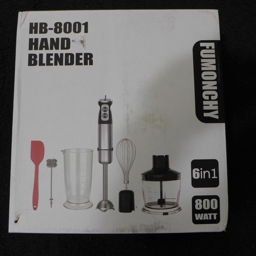 3066 - Hand blender with accessories, model HB-8001