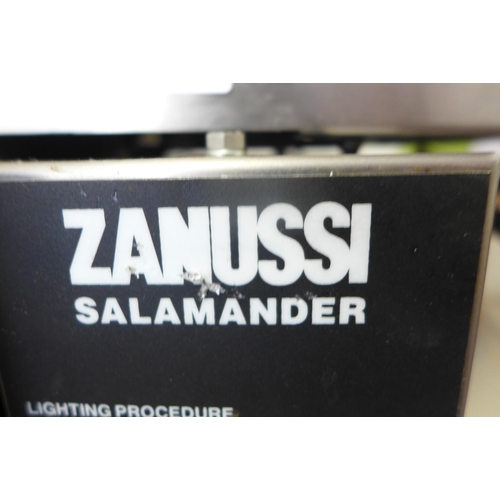 2112 - Zanussi Salamander commercial gas grill