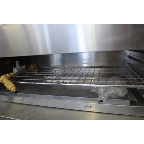 2112 - Zanussi Salamander commercial gas grill