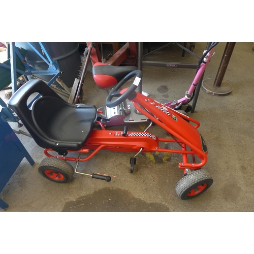 2148 - Kettler pedal Go-Kart