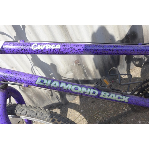 2153 - Diamondback Curaca purple mountain bike