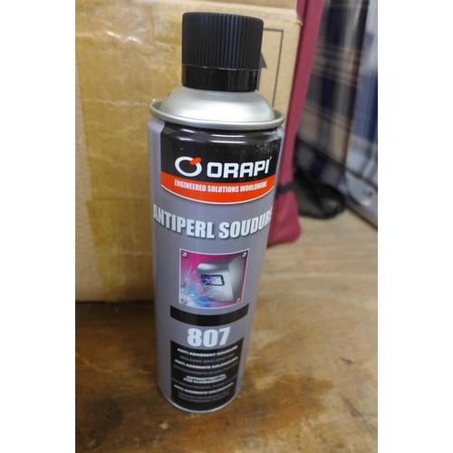 2180 - 24 x 400ml Orapi Welding Anti-Spatter spray cans