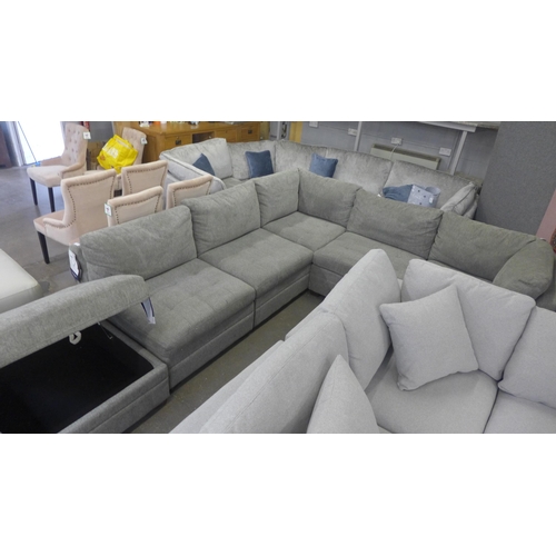 1572 - Tisdale 6 Piece Fabric Sofa Lg  (4112-8)  Original RRP £1916.66 + VAT * This lot is subject to VAT