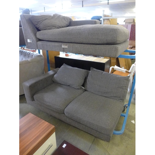 1996 - A mixed lot of four sofas, all damaged and heavily used