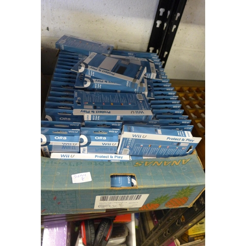 2268 - Box of Wii U screen protectors