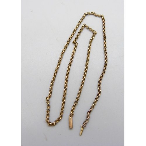 1011 - A 9ct gold chain, 2.9g, 41cm