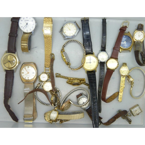 1080 - Mechanical wristwatches, some a/f