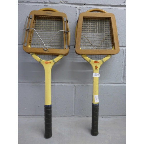 1119 - Two Dunlop tennis racquets**PLEASE NOTE THIS LOT IS NOT ELIGIBLE FOR POSTING AND PACKING**