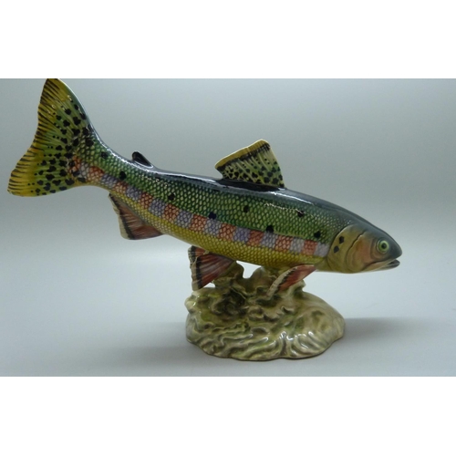 601 - A Beswick Golden Trout, 1246