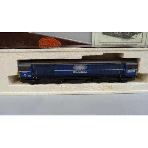 614 - Two boxed Hornby 00 gauge locomotives