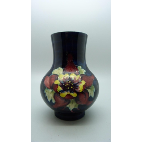 633 - A small Moorcroft vase, 10.5cm