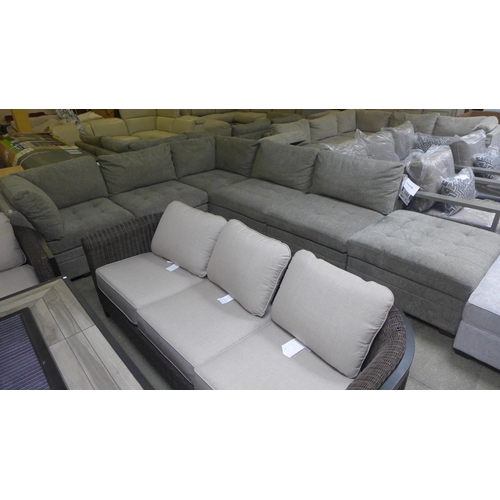 1519 - Tisdale 6 Piece Fabric Sofa Lg  (4112-10)  Original RRP £1916.66 + VAT * This lot is subject to VAT