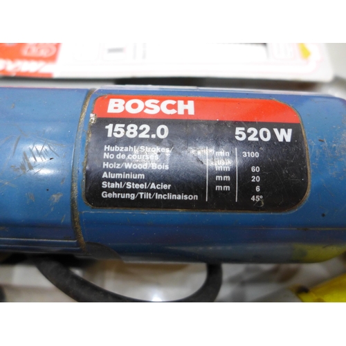 2021 - 110v powertool joinery job lot: Bosch 520w power jigsaw - W, Elu 850w plane - W, Makita circular saw... 