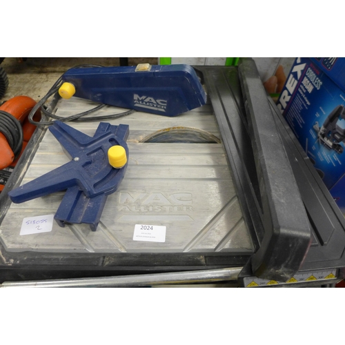 2024 - MacAllister 30cm electric tile cutter