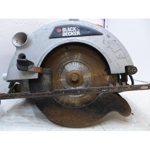 2025 - Black & Decker circular saw & Bosch PSB-450R drill