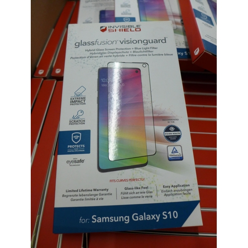 2060 - Invisible shield glasstrusion vision guard screen protectors for Samsung Galaxy 510 70 in boxes