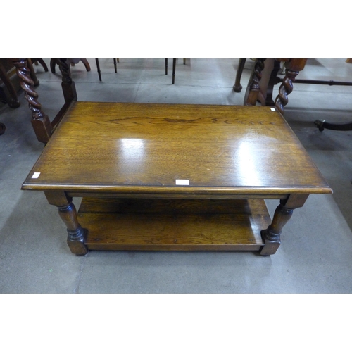 153 - An Ipswich oak coffee table