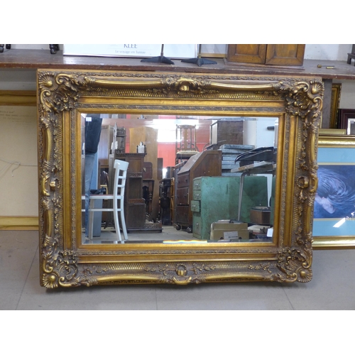 364 - A large French style gilt framed mirror