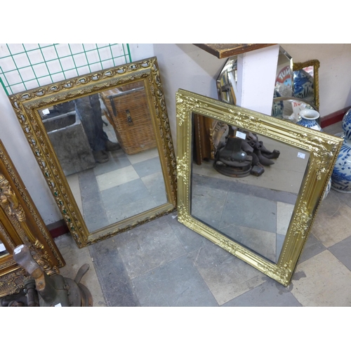 365 - Two gilt framed mirrors