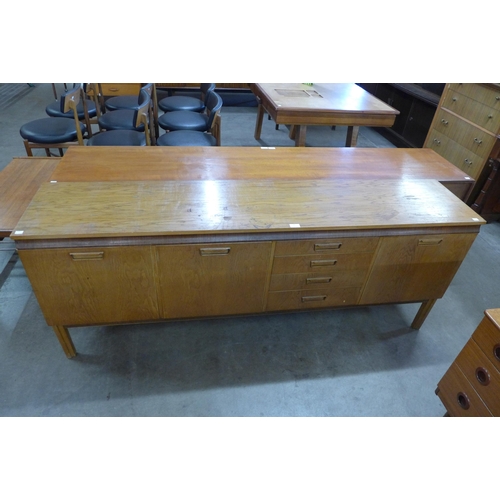 76 - A teak sideboard