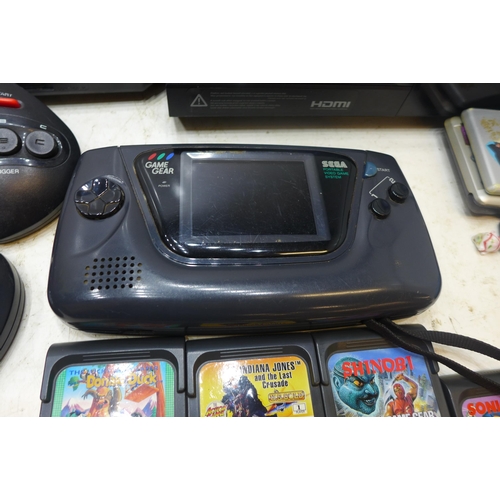 2237 - Sega Mega Drive 2; Xbox 1 console; bundled Nintendo DS, plus Sega Gamegear console, leads & 8 games