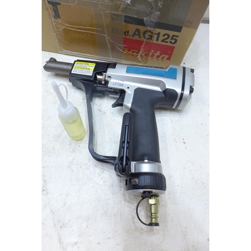 2255 - Makita AG125 air nailer - unused