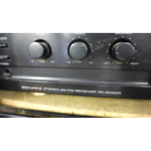 2304 - Sherwood PAS AM-FM receiver and integrated amplifier (models AX-4050R & RX-2030R)