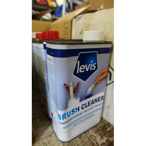 2121a - 6 x 1ltr Levis brush cleaner fluid