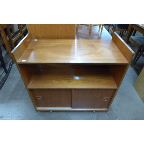 67 - A Danish teak record cabinet