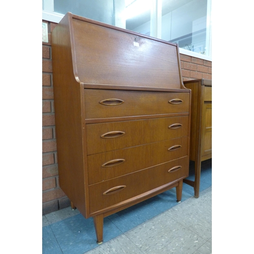 93 - A Jentique teak bureau