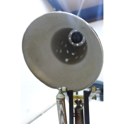 2189 - Vintage square based anglepoise lamp Black