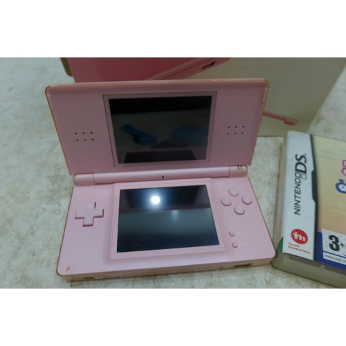 2234 - Nintendo DS Lite with Big Brain Academy Game Boxed