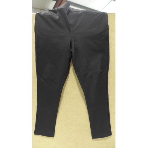 3072 - Two pairs of Women's DKNY Black trousers, sizes S & XL * this lot is subject to VAT