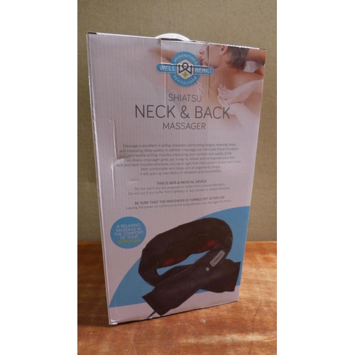 3119 - Wellbeing Shiatsu Neck Massager    (254-281)   * This lot is subject to vat