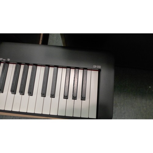 3494 - Casio CDP-S150 Piano With Casio CS-46P Stand  (4111-19)  Original RRP £374.91 + VAT  * This lot is s... 
