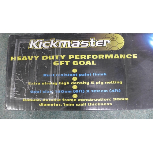 3011 - Kickmaster heavy duty performance 6ft goal