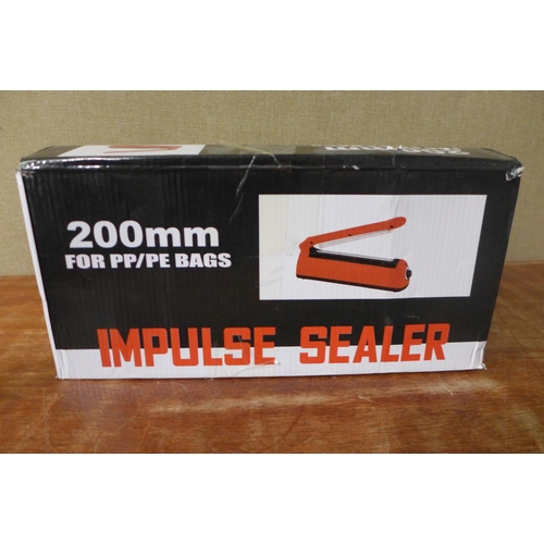 3076 - 200mm Impulse Sealer for PP/PE bags