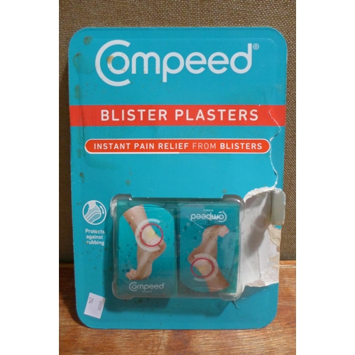 3086 - Compeed Blister Plasters and Wiv Anti-Bac 10X100Ml   Hand Gel (254-66,79/903)   * This lot is subjec... 