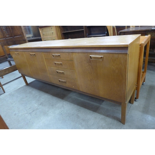 87 - A teak sideboard