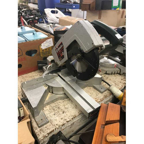 2013 - 110v Metabo sliding mitre saw