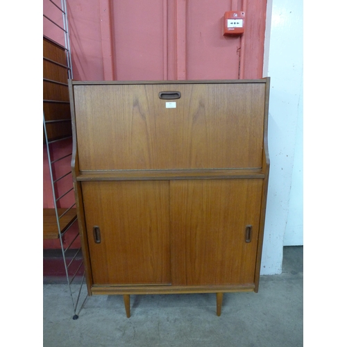 53 - A teak bureau