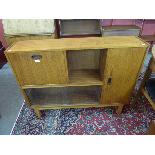 55 - A teak bookcase