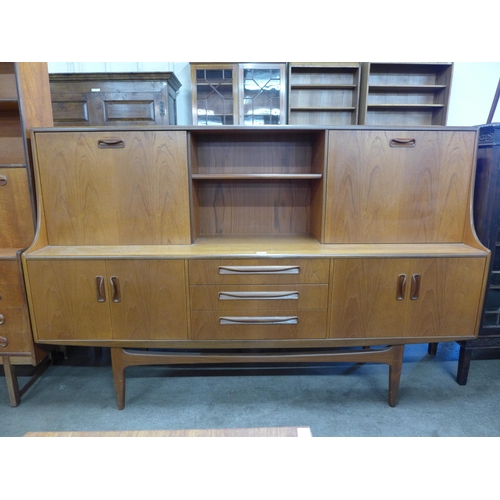 80 - A G-Plan Fresco teak highboard