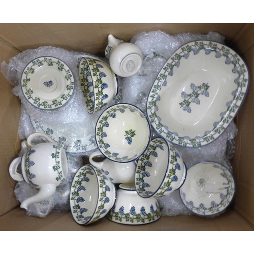 1142 - A Brixton pottery dinner service **PLEASE NOTE THIS LOT IS NOT ELIGIBLE FOR POSTING AND PACKING**