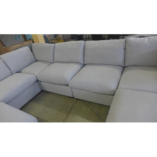 1550 - Lowell 8Pc Modular sectional sofa , Original RRP £2416.66 + vat (4113-30)  * This lot is subject to ... 